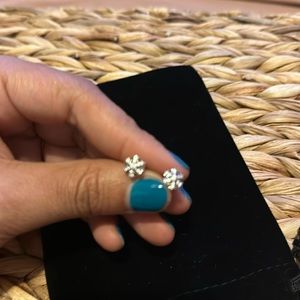 Pandora snowflake earrings